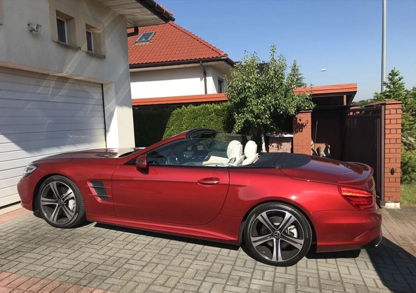 Mercedes-Benz SL cena 399000 przebieg: 45000, rok produkcji 2017 z Warszawa małe 154